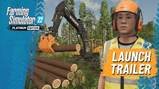 LandwirtschaftsSimulator 22 Platinum Edition – Release Trailer [upl. by Motteo]