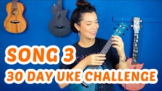 SONG 3 30DayUkeSongChallenge  Lava Ukulele Tutorial REUPLOAD  FIX [upl. by Savvas]