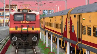 16511 KSR Bengaluru  Kannur Express  RAILWORKS  TRAIN SIMULATOR  BUMPY RAILROAD  NTG GAMING [upl. by Eanil]