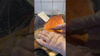 Salmon in the oven kitchen food cooking recipe salmon dinner fishfood salmon healtyfood [upl. by Siloam936]