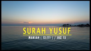 Surah Yusuf  QariReciter  Sheikh Moutasem AlHameedi [upl. by Eiznikam]