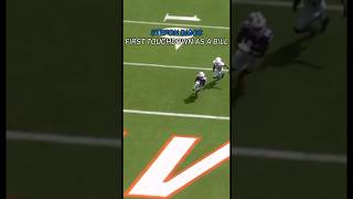 Diggs first and last touchdown as a bill 😢 nfl stefondiggs buffalobills 🫶 [upl. by Trautman]