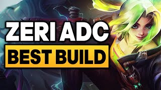 Best Zeri Build in 1419  Zeri ADC Gameplay Guide  League of Legends [upl. by Lamee]