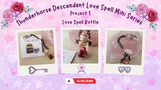 Project 1 from Love Spell February 2023 Inspirational Bead Bundle with Thunderhorse Descendant [upl. by Airotkciv]