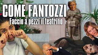 COME FANTOZZIil peggio delle reazioni alle elezioni di Trump [upl. by Tatiania]