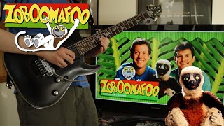 Zoboomafoo Theme Song METAL GUITAR COVER  MaximumGuitar [upl. by Aloivaf]