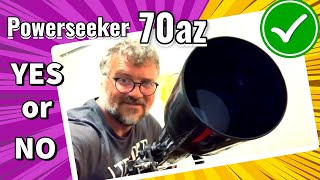 Celestron Powerseeker 70AZ Fun entry level scope that I still love to use [upl. by Tay]