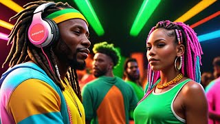 New Year dancehall reggae mix POPULAR AI MUSIC 2025 Trends video [upl. by Cnahc]