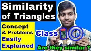 Similarity of triangles class 10 Mathematics  2020 Boards Exams  ICSE CBSE NCERT [upl. by Gunar]