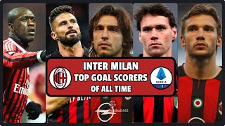 Legendary Ac Milan Strikers Kaka Shevchenko Inzaghi  Top Scorers Of All Time GOWL FOOTBALL [upl. by Steward]