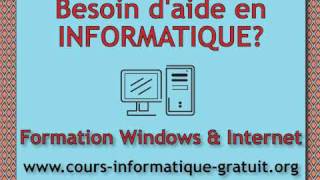 Introduction au cours dinformatique  Formation et Cours Windows XP Français  1 [upl. by Neimad]