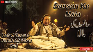 Sansoon Ki Mala Pe Simron Pee Ka Naam  Ustad Nusrat Fateh Ali Khan Sb  Qawali [upl. by Schoening16]