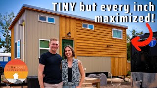 Couples maximized Tiny House  planning legal hack to put it on land [upl. by Casimire]