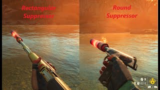 Round Suppressor vs Rectangular Suppressor OVERHEATING [upl. by Analihp]