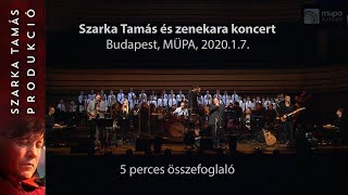 Szarka Tamás és zenekara  2020 január 7 MÜPA [upl. by Jeff763]