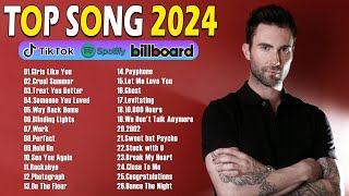 Maroon 5 Ed Sheeran Justin Bieber Taylor Swift Charlie Puth Rihanna💥Billboard Hot 100 [upl. by Desdemona]