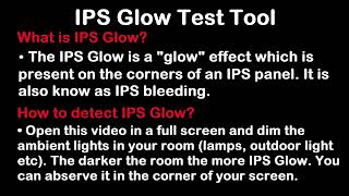 IPS Glow Test Tool [upl. by Iew845]