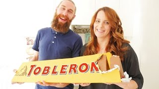 GIANT TOBLERONE RECIPE How To Cook That Ann Reardon [upl. by Athena]