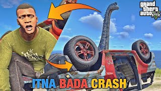 Ye Kya Hogaya Mere Sath 😰 Jurassic Park Offroad Gone Wrong 😭  GTA 5 Mods [upl. by Grath]