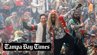 Gasparilla 2023 The pirate invasion of downtown Tampa is on [upl. by Bronder]