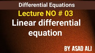 Linear vs Nonlinear Differential Equations  Whats the Difference [upl. by Valeta53]