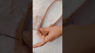 Crochet handmade shoes viralvideo shortvideo crochet fyp diy shoesfashion chrochet music [upl. by Tessi]