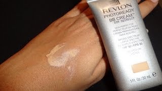 Revlon Photoready BB Cream in Medium Review and Swatches [upl. by Eneli]