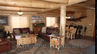 Pine Hollow Log Homes Slideshow [upl. by Assetniuq]