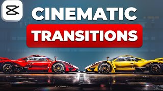 Top 5 Cinematic Transitions in CapCut PC [upl. by Ocirled517]