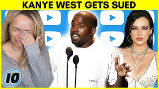 Kanye West Sued Trisha Paytas Cancels Addison Rae Bella Thorne OnlyFans Backlash  InformOverload [upl. by Heddie]