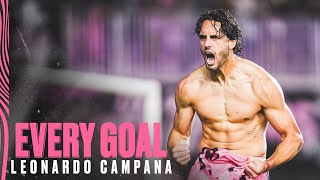 Every Single Goal  Leo Campana’s Road to Becoming Inter Miami’s AllTime Scorer [upl. by Chasse]