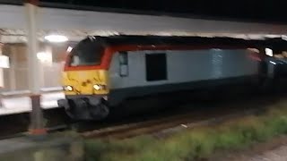 110924  DVT 82230 amp Class 67  67014  Cardiff Central to Holyhead [upl. by Rochemont]