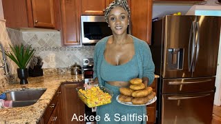 ACKEE amp SALTFISH FOR DINNER [upl. by Lindahl]