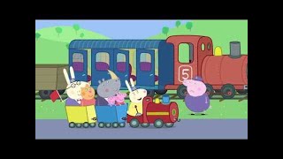 EL TREN DEL ABUELO PIG AL RESCATE ⭐️ Peppa Pig en Español  Pepa la cerdita [upl. by Eciened]