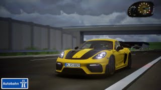 Assetto Corsa  Porsche 718 Cayman GT4 RS Top Speed STRAIGHT PIPE [upl. by Fair644]