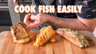 How To EASILY Cook Fish Without Messing It Up [upl. by Doowrehs]