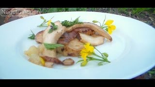 Reteta Ciuperci quotPastrav de nucquot Pheasants back mushroom Recipe [upl. by Kallick]