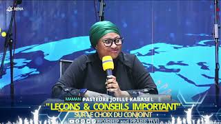 Pasteure Joelle Kabasele Conseils et Leçons important sur le Choix du Conjoint [upl. by Mloc307]