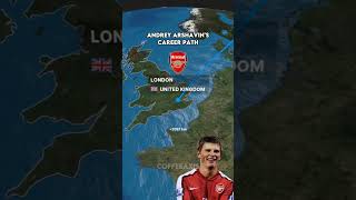 Andrey Arshavins career path arshavin football trending footballshorts [upl. by Ocnarf]