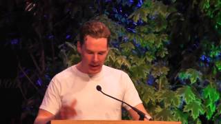 Benedict Cumberbatch reads a letter from Kurt Vonnegut at Letters Live Hay Festival [upl. by Seena]