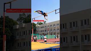 highjump challenge 🇮🇳  youtubeshorts viral bhartiyaathleticsplayer 💪💯🔥 [upl. by Laith247]