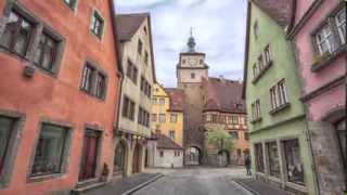 Rothenburg ob der Tauber  Germany  UNESCO World Heritage Site [upl. by Haelem743]