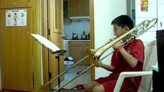 Prelude in A Flat Major from Book 1 of the quot48quot  20102011 ABRSM G7 Trombone [upl. by Otrebmuh]