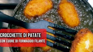 Crocchette di patate con cuore di formaggio filante [upl. by Mirabel]