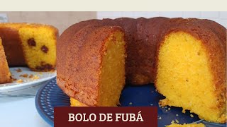 BOLO DE FUBÁ SUPER FOFINHO E ECONÔMICO [upl. by Nayrda]