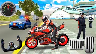 US Xtreme Motorbike Rider Games  Moto City 3D Driving Motocross Police Racing For Android Gameplay [upl. by Ahcrop]