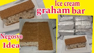 Ice Cream Graham Bar Recipe l Cookies in Cream l Negosyo Idea [upl. by Peta483]