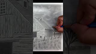 How to Draw a Tree into a Landscape Drawing shorts realistictree drawtreeDrawing [upl. by Okimuy]