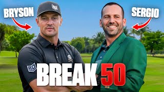 Can I Break 50 With Masters Champion Sergio Garcia [upl. by Leuamme281]