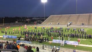 Grand Oaks HS Marching Band 2020 UIL Performance [upl. by Keith702]